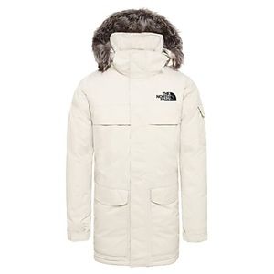 Size medium white North Face parka